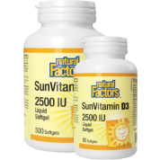 SunVitamin D3 2,500iu - 500 + 90 Softgels