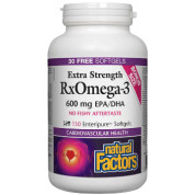 RxOmega-3 Factors Extra Strength - 120 + 30 Softgels BONUS