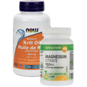 Neptune Krill Oil 500mg - 120 Softgels + BONUS