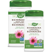 Echinacea Aerial Parts - 180 + 100 Caps FREE