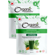 Supergreens With Turmeric And Probiotics (Cucumber Melon) - 100 + 100g FREE