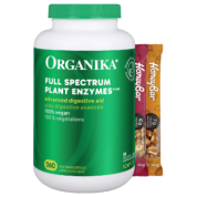 Full Spectrum Plant Enzymes 500mg - 260 V-Caps + BONUS
