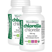 Organic Chlorella Broken Cell Wall - 180 + 180 Tabs FREE