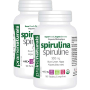 Spirulina (Organic & Fair Trade) - 180 + 180 Tabs FREE
