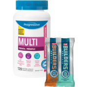 Progressive Multivitamins Prenatal Formula - 120 V-Caps + BONUS