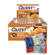 Low Carb Protein Bar (Chocolate Peanut Butter) - 12 Bars + BONUS