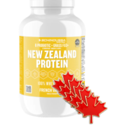 Schinoussa Probiotic New Zealand Protein Whey Isolate (French Vanilla) - 910g + BONUS
