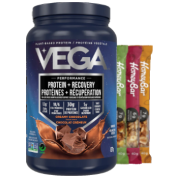Vega Performance Protein + Recovery (Creamy Chocolate) - 837g + BONUS