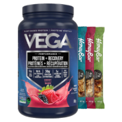 Vega Performance Protein + Recovery (Berry) - 801g + BONUS