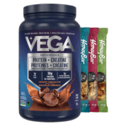 Vega Protein + Creatine (Chocolate) - 918g + BONUS