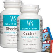 Rhodiola - 60 + 60 V-Caps (2 For Deal) + BONUS