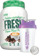 Fresh1 Vegan Plant Protein (Cafe Mocha) - 2lbs + BONUS