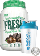 Fresh1 Vegan Plant Protein (Chocolate Hazelnut) - 2lbs + BONUS