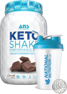 Keto Shake Performance Fuel (Chocolate) - 2lbs + BONUS