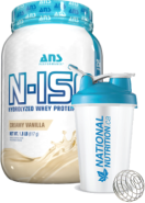 N-ISO Hydrolyzed Whey Isolate (Creamy Vanilla) - 1.8lbs + BONUS