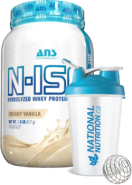 N-ISO Hydrolyzed Whey Isolate (Creamy Vanilla) - 1.8lbs + BONUS