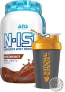 N-ISO Hydrolyzed Whey Isolate (Milk Chocolate) - 1.8lbs + BONUS