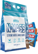 N-Mass Extreme Gainer (Milk Chocolate) - 15lbs + BONUS
