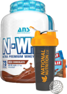 N-Whey Premium Protein (Milk Chocolate) - 5lbs + BONUS
