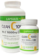 Clean C 1000 (Vitamin C 1,000mg) - 300 + 90V-Caps 