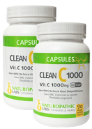 Clean C 1000 (Vitamin C 1,000mg) - 90 + 90 DR V-Caps