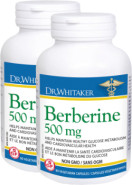 Berberine 500mg - 90 + 90 Caps FREE - Dr. Julian Whitaker