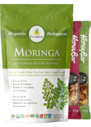 Organic Moringa Leaf Powder - 227g + BONUS