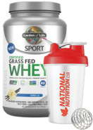 Sport Certified Grass Fed Whey (Vanilla) - 652g + BONUS