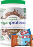 Fermented Organic Vegan Proteins+ (Chocolate) - 600g + BONUS