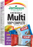 Multi 100% Complete Vitamin (Citrus Twist) - 60 Chew Tabs + BONUS