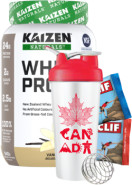 100% Natural Whey Protein (Vanilla Bean) - 840g + BONUS - Kaizen