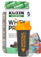 100% Natural Whey Protein (Chocolate Mint) - 840g + BONUS - Kaizen Sports Nutrition