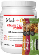 Medi-C Plus With Magnesium Ascorbate (Berry) - 1kg + BONUS