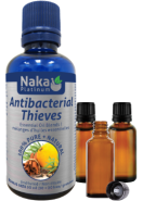 100% Pure Antibacterial Thieves Essential Oil Blends - 50ml + BONUS