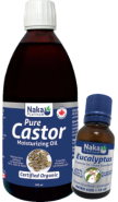 100% Pure Castor Oil (Organic) - 500ml + BONUS