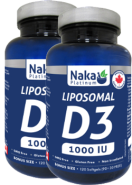 Liposomal D3 1,000iu - 120 + 120 Softgels FREE