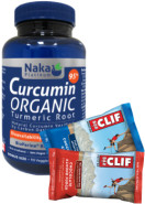 Organic Curcumin 95% + Bioperine - 90 Caps + BONUS