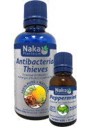 100% Pure Antibacterial Thieves Essential Oil Blends - 50ml + BONUS