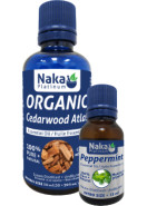 100% Pure Organic Cedarwood Atlas Essential Oil - 50ml + BONUS