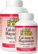 Calcium & Magnesium Citrate With D3 - 210 Tabs + BONUS