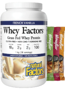 Whey Factors Protein (Vanilla) - 1kg + BONUS