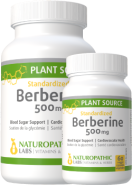 Berberine 500mg - 120 + 60 V-Caps FREE
