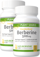Berberine 500mg - 60 V-Caps + BONUS