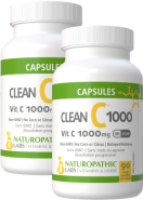 Clean C 1000 (Vitamin C 1,000mg) - 90 + 90 DR V-Caps