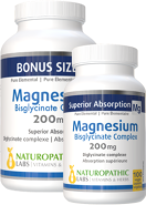 Magnesium Bisglycinate 200mg - 260 + 100 V-Caps