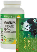 Magnesium Citrate 150mg - 180 Caps + BONUS