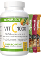 Vitamin C 1,000mg Timed Release - 180 Tabs + BONUS