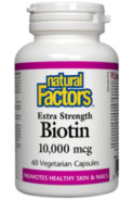 Extra Strength Biotin 10,000mcg - 60 V-Caps