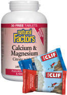 Calcium & Magnesium Citrate With D3 - 210 Tabs + BONUS