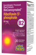 Riboflavin 5'-Phosphate (B-2) 50mg - 30 V-Caps